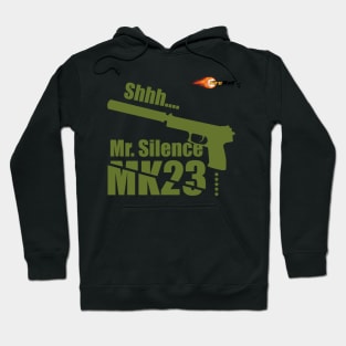 GUN MK 23 green Hoodie